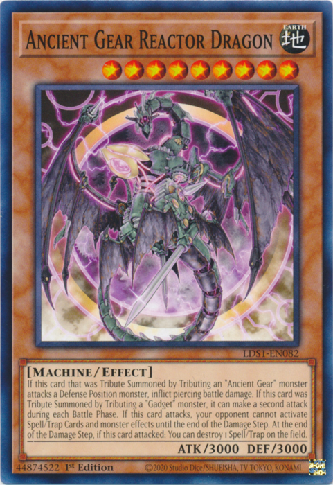 Ancient Gear Reactor Dragon [LDS1-EN082] Common | Jomio and Rueliete's Cards and Comics