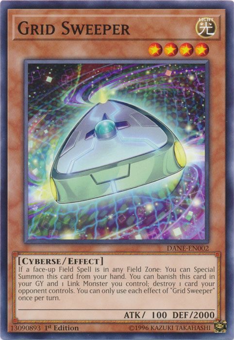Grid Sweeper [DANE-EN002] Common | Jomio and Rueliete's Cards and Comics
