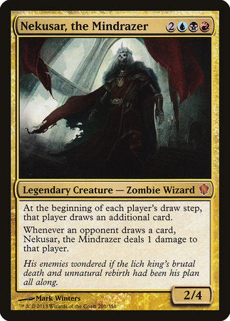 Nekusar, the Mindrazer [Commander 2013] | Jomio and Rueliete's Cards and Comics