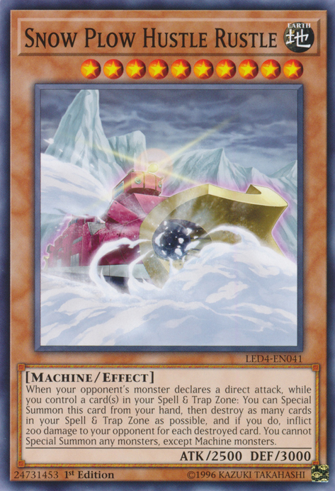 Snow Plow Hustle Rustle [LED4-EN041] Common | Jomio and Rueliete's Cards and Comics
