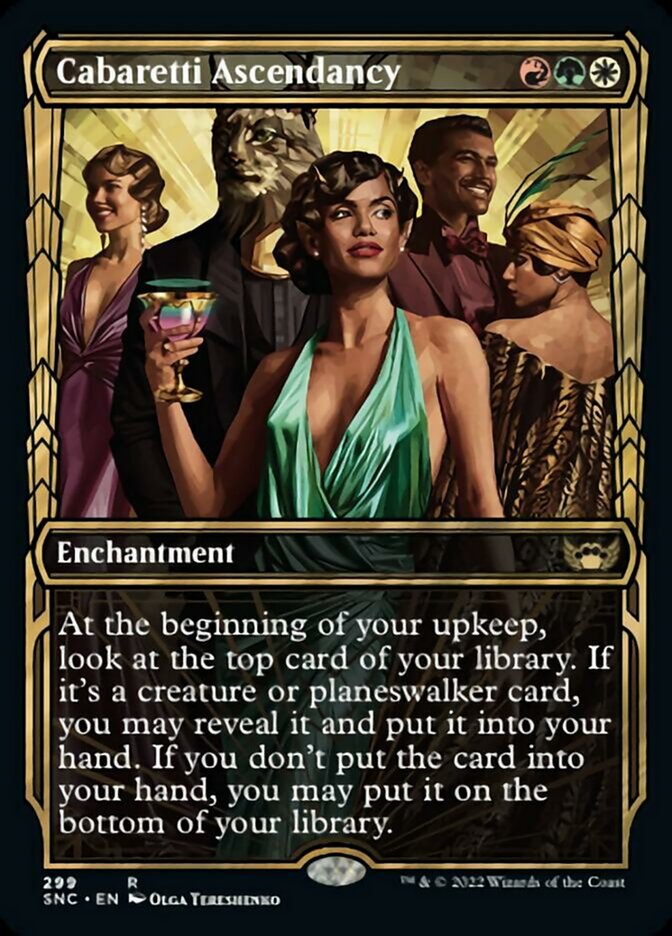 Cabaretti Ascendancy (Showcase Golden Age) [Streets of New Capenna] | Jomio and Rueliete's Cards and Comics