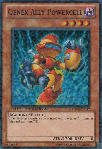 Genex Ally Powercell [DT04-EN012] Super Rare | Jomio and Rueliete's Cards and Comics