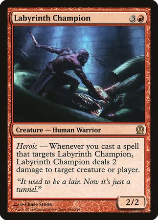 Labyrinth Champion [Theros] | Jomio and Rueliete's Cards and Comics