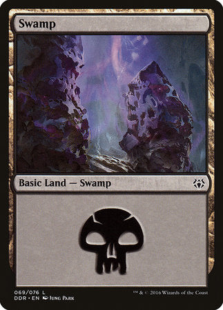 Swamp (69) [Duel Decks: Nissa vs. Ob Nixilis] | Jomio and Rueliete's Cards and Comics