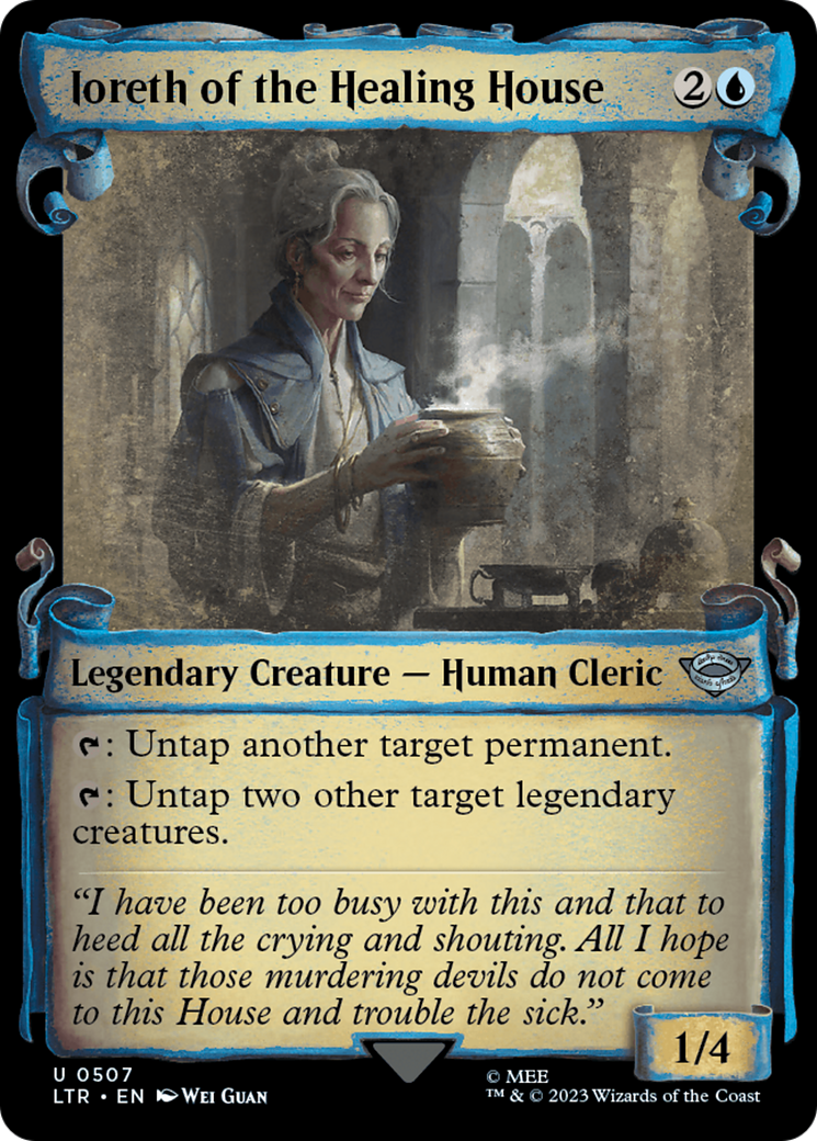 Ioreth of the Healing House [The Lord of the Rings: Tales of Middle-Earth Showcase Scrolls] | Jomio and Rueliete's Cards and Comics