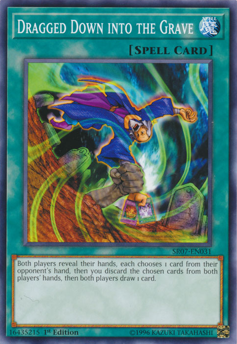 Dragged Down into the Grave [SR07-EN031] Common | Jomio and Rueliete's Cards and Comics