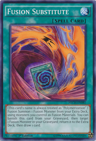 Fusion Substitute [NECH-EN081] Common | Jomio and Rueliete's Cards and Comics