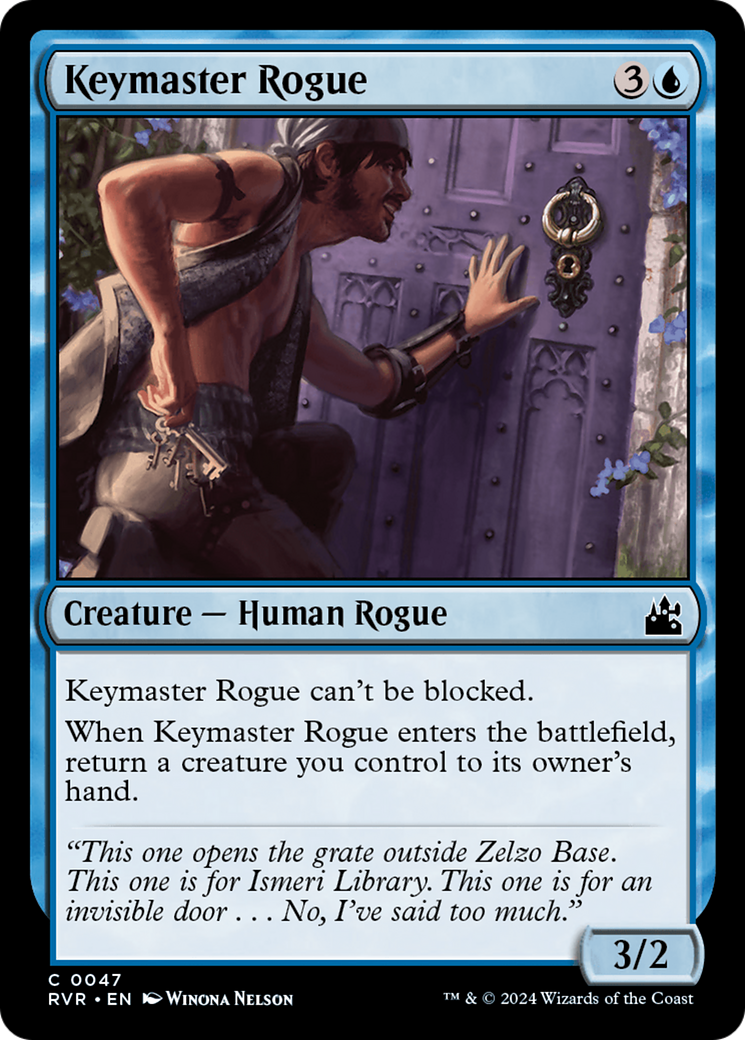 Keymaster Rogue [Ravnica Remastered] | Jomio and Rueliete's Cards and Comics