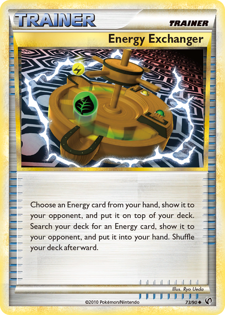 Energy Exchanger (73/90) [HeartGold & SoulSilver: Undaunted] | Jomio and Rueliete's Cards and Comics