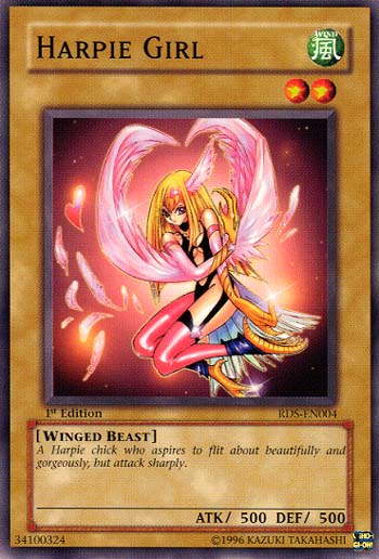 Harpie Girl [RDS-EN004] Common | Jomio and Rueliete's Cards and Comics