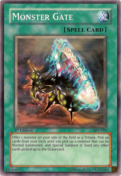 Monster Gate [AST-039] Common | Jomio and Rueliete's Cards and Comics