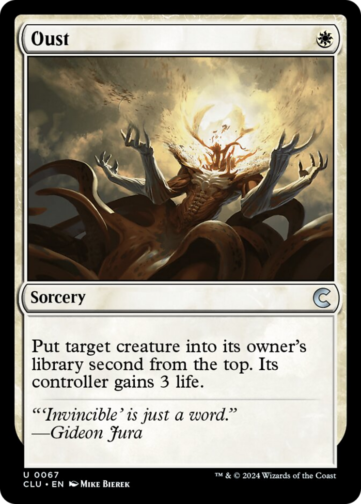Oust [Ravnica: Clue Edition] | Jomio and Rueliete's Cards and Comics