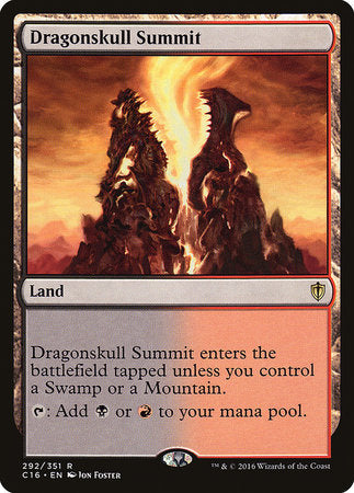 Dragonskull Summit [Commander 2016] | Jomio and Rueliete's Cards and Comics