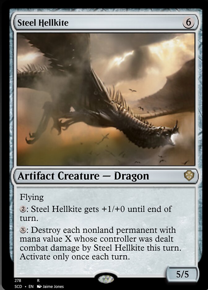 Steel Hellkite [Starter Commander Decks] | Jomio and Rueliete's Cards and Comics