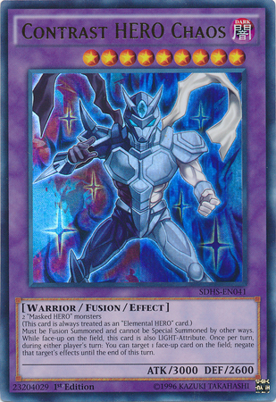 Contrast HERO Chaos [SDHS-EN041] Ultra Rare | Jomio and Rueliete's Cards and Comics
