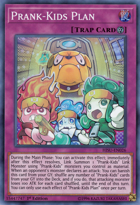 Prank-Kids Plan [HISU-EN026] Super Rare | Jomio and Rueliete's Cards and Comics