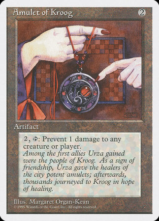 Amulet of Kroog [Fourth Edition] | Jomio and Rueliete's Cards and Comics
