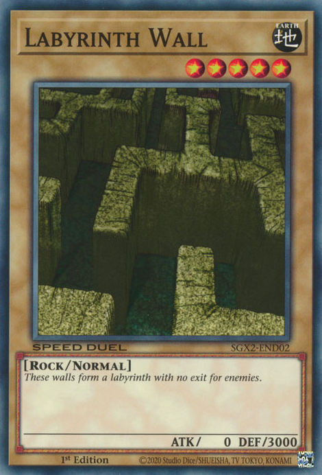 Labyrinth Wall [SGX2-END02] Common | Jomio and Rueliete's Cards and Comics