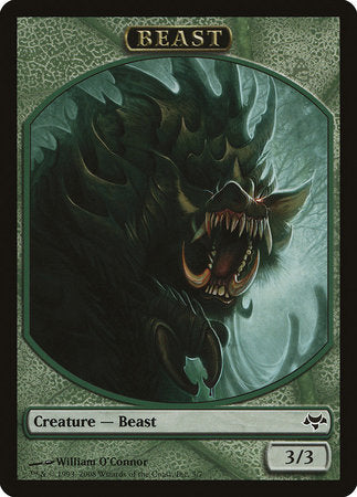 Beast Token [Eventide Tokens] | Jomio and Rueliete's Cards and Comics