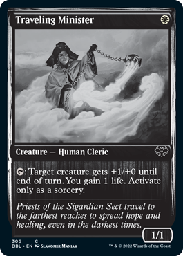 Traveling Minister [Innistrad: Double Feature] | Jomio and Rueliete's Cards and Comics