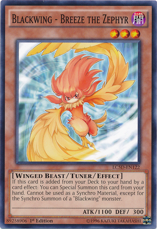 Blackwing - Breeze the Zephyr [LC5D-EN122] Common | Jomio and Rueliete's Cards and Comics