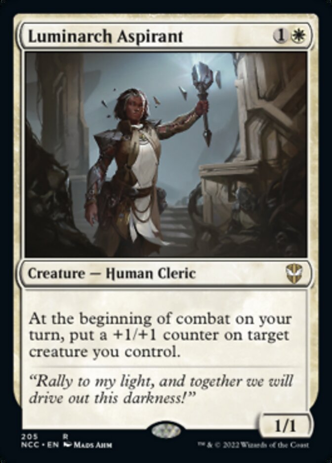 Luminarch Aspirant [Streets of New Capenna Commander] | Jomio and Rueliete's Cards and Comics