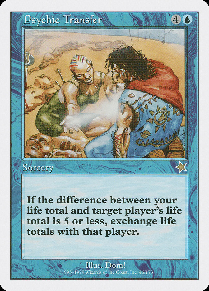 Psychic Transfer [Starter 1999] | Jomio and Rueliete's Cards and Comics