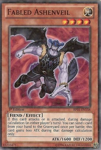 Fabled Ashenveil [BP01-EN158] Starfoil Rare | Jomio and Rueliete's Cards and Comics