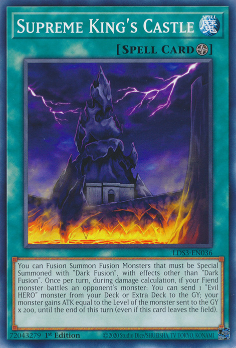 Supreme King's Castle [LDS3-EN036] Common | Jomio and Rueliete's Cards and Comics