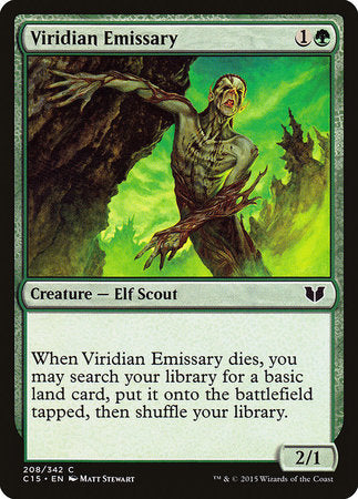 Viridian Emissary [Commander 2015] | Jomio and Rueliete's Cards and Comics