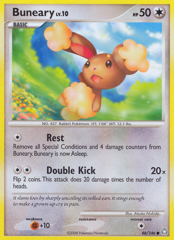 Buneary (86/146) [Diamond & Pearl: Legends Awakened] | Jomio and Rueliete's Cards and Comics