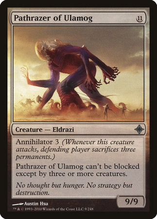 Pathrazer of Ulamog [Rise of the Eldrazi] | Jomio and Rueliete's Cards and Comics