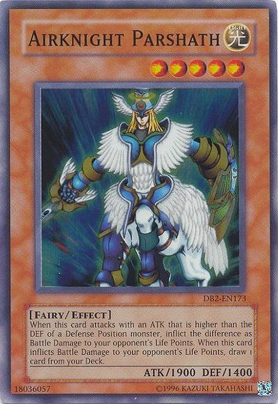 Airknight Parshath [DB2-EN173] Super Rare | Jomio and Rueliete's Cards and Comics