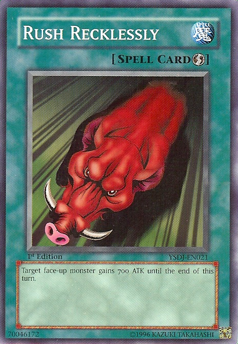 Rush Recklessly [YSDJ-EN021] Common | Jomio and Rueliete's Cards and Comics