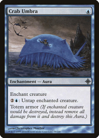 Crab Umbra [Rise of the Eldrazi] | Jomio and Rueliete's Cards and Comics