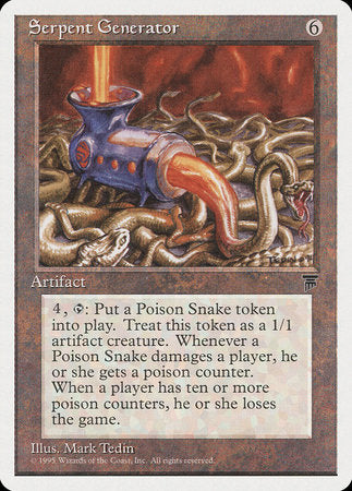 Serpent Generator [Chronicles] | Jomio and Rueliete's Cards and Comics