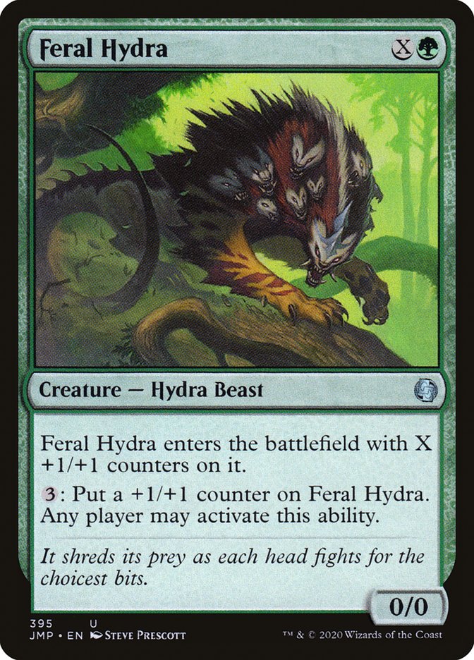 Feral Hydra [Jumpstart] | Jomio and Rueliete's Cards and Comics