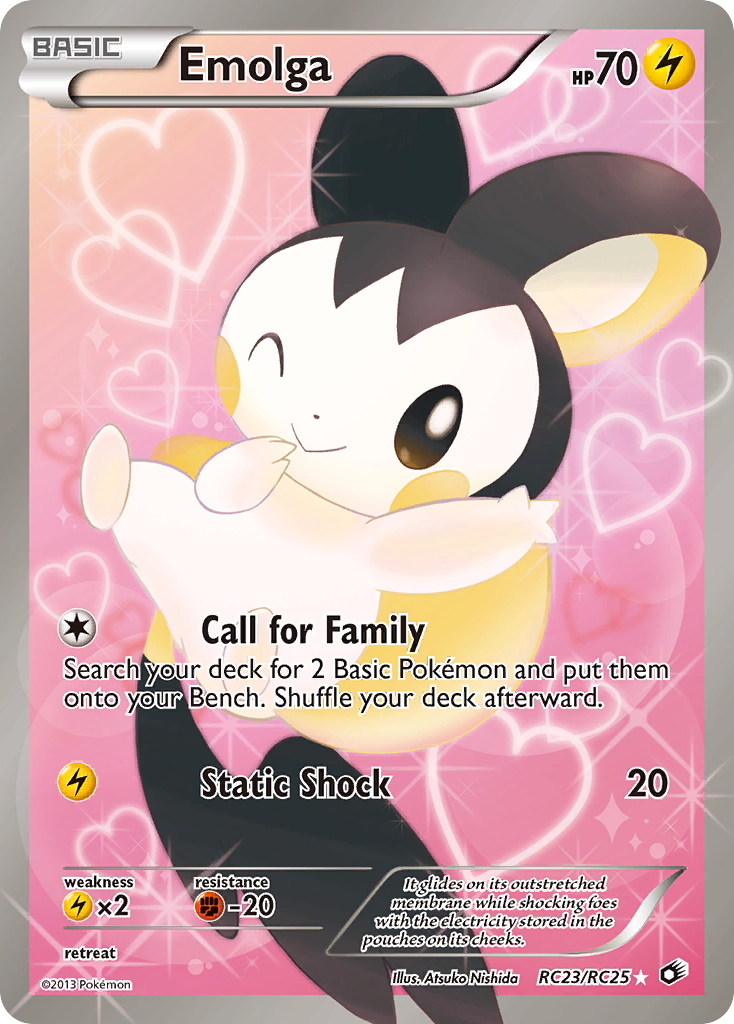 Emolga (RC23/RC25) [Black & White: Legendary Treasures] | Jomio and Rueliete's Cards and Comics