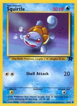 Squirtle (68/82) [Team Rocket Unlimited] | Jomio and Rueliete's Cards and Comics