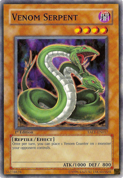 Venom Serpent [TAEV-EN017] Common | Jomio and Rueliete's Cards and Comics