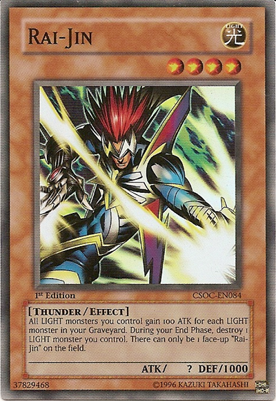Rai-Jin [CSOC-EN084] Super Rare | Jomio and Rueliete's Cards and Comics