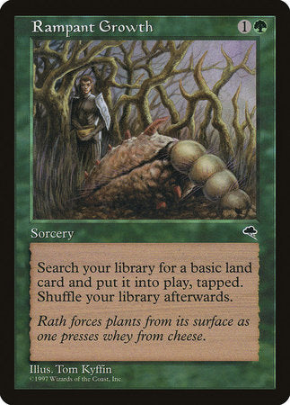 Rampant Growth [Tempest] | Jomio and Rueliete's Cards and Comics