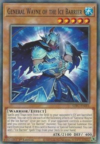 General Wayne of the Ice Barrier [SDFC-EN001] Common | Jomio and Rueliete's Cards and Comics