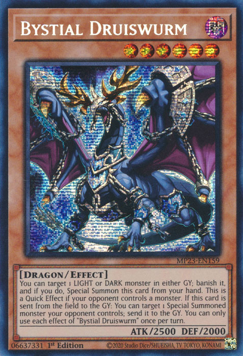 Bystial Druiswurm [MP23-EN159] Prismatic Secret Rare | Jomio and Rueliete's Cards and Comics