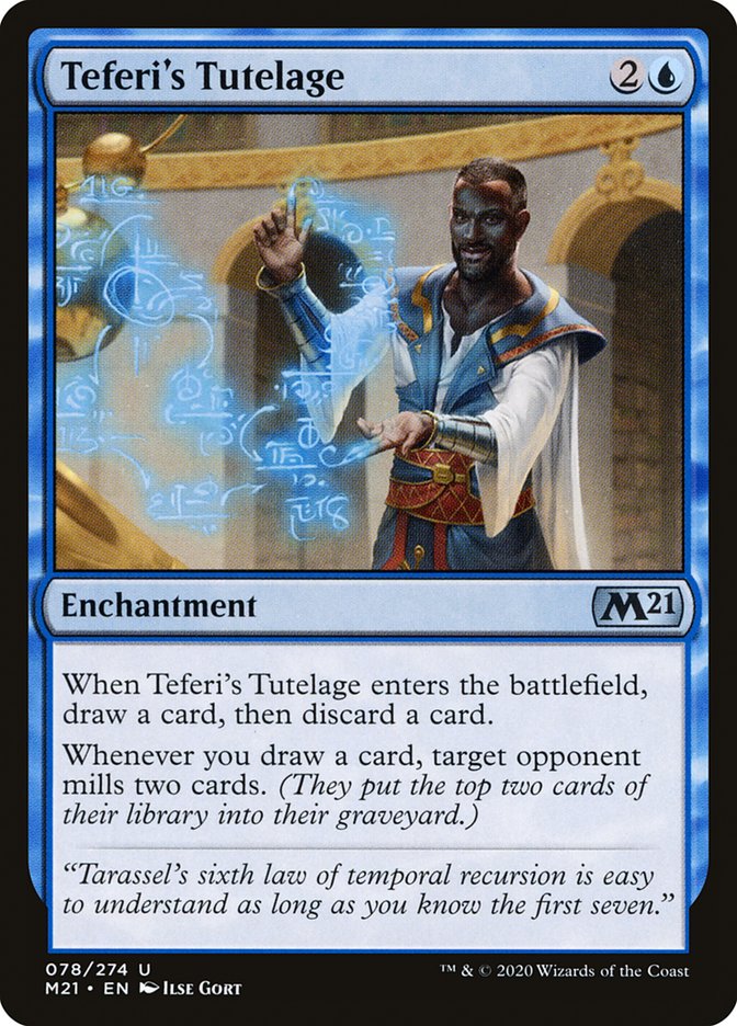 Teferi's Tutelage [Core Set 2021] | Jomio and Rueliete's Cards and Comics