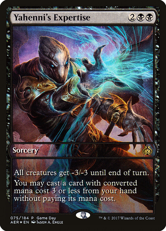 Yahenni's Expertise (Game Day) [Aether Revolt Promos] | Jomio and Rueliete's Cards and Comics