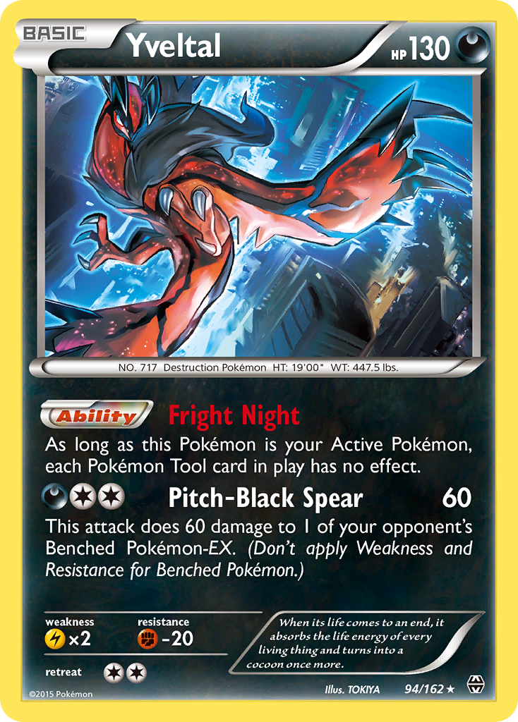 Yveltal (94/162) [XY: BREAKthrough] | Jomio and Rueliete's Cards and Comics