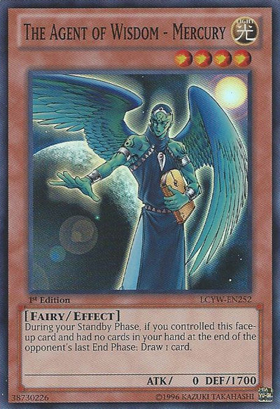 The Agent of Wisdom - Mercury [LCYW-EN252] Super Rare | Jomio and Rueliete's Cards and Comics