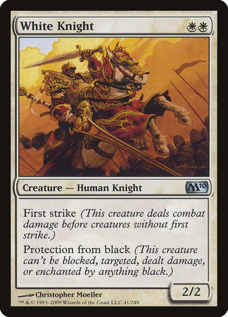 White Knight [Magic 2010] | Jomio and Rueliete's Cards and Comics