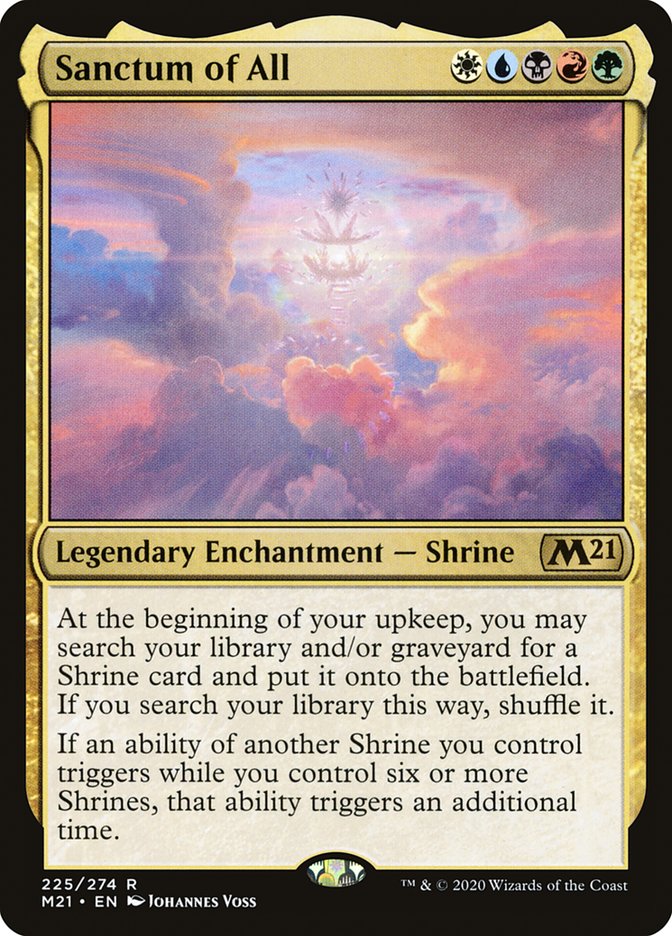Sanctum of All [Core Set 2021] | Jomio and Rueliete's Cards and Comics